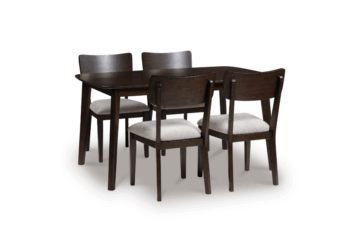Mallenette Merlot Dining Room Table Set