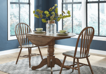 Carolina Crossing Antique Honey Three-Piece Drop Leaf Set