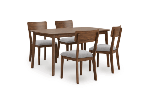 Tameride Brown Five-Piece Table Set