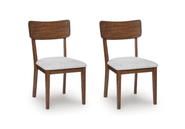 Tameride Brown Triangle Dining Room Table w/ 2 Chairs - Image 4