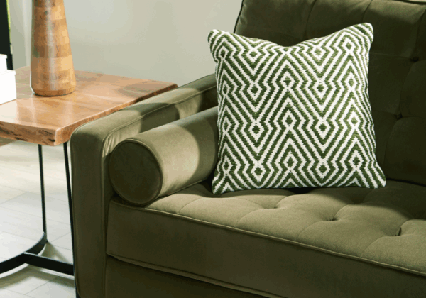 Reveon Lakes Olive Loveseat - Image 6