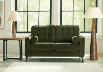 Alternative view of Reveon Lakes Olive Loveseat