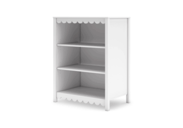 Hallityn White Bookcase