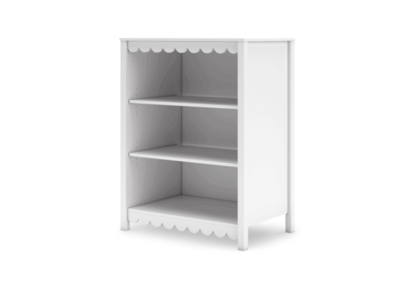 Hallityn White Bookcase
