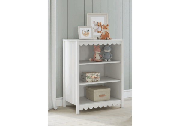 Hallityn White Bookcase - Image 3