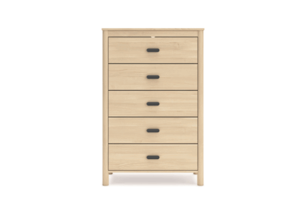 Cabinella Tan Five Drawer Chest - Image 2