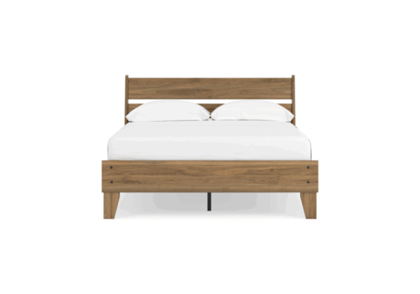 Deanlow Honey Full Platform Panel Bed - Image 3