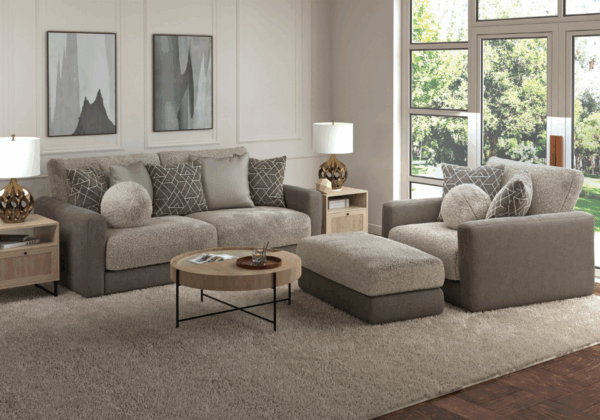 Reddington Umber Loveseat - Image 5