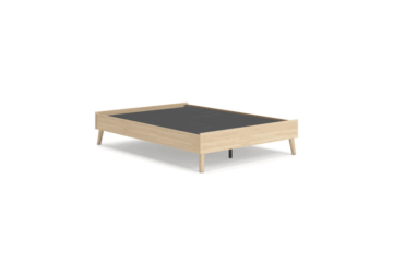 Alternative view of Cabinella Tan Full Platform Bed