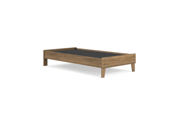 Deanlow Honey Twin Platform Bed - Image 2