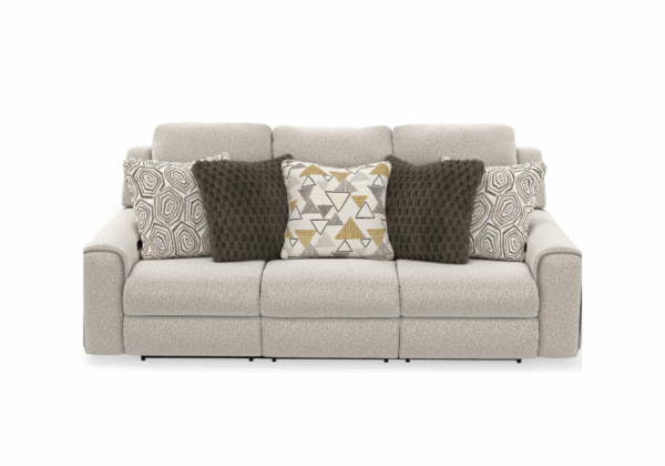 Micah Oatmeal Power Reclining Sofa - Image 2