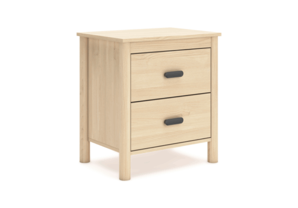 Cabinella Tan Five Drawer Nightstand