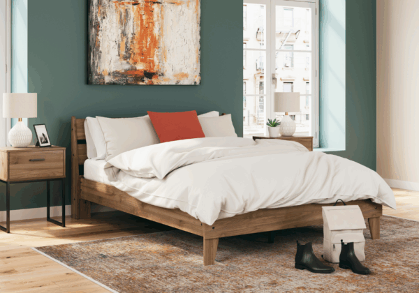 Deanlow Honey Queen Platform Panel Bed - Image 3