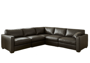 Alternative view of Emilia Black Five Piece Sectional