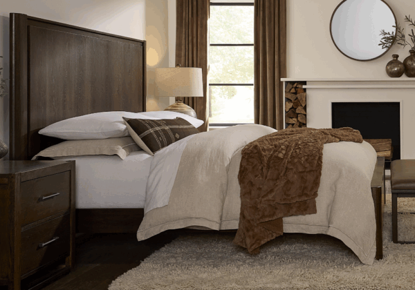 Lodge & Loft Dark Oak King 5 Piece Set - Image 5