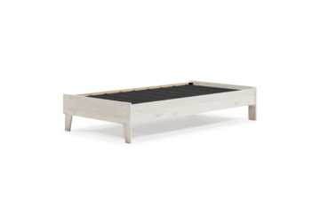 Socalle Light Gray Full Platform Bed