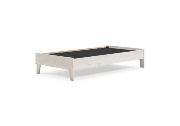Socalle Light Gray Full Platform Bed