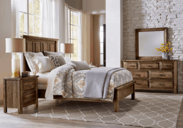 Maple Road Syrup King Bedroom Set