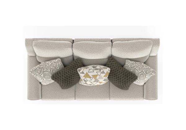 Micah Oatmeal Power Reclining Sofa - Image 5