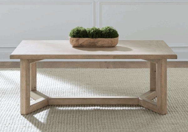 Proximity Place Buff Rectangular Cocktail Table - Image 2