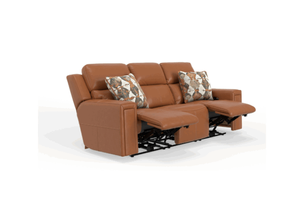 Arezzo Whiskey Power Reclining Sofa - Image 7