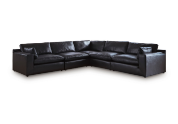 Alternative view of Emilia Black Five Piece Sectional