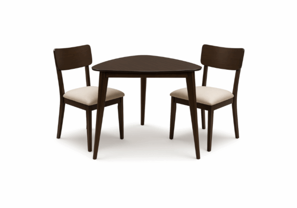 Mallenette Merlot Triangle Table Set