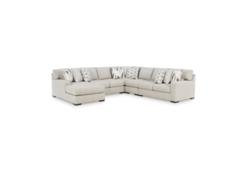 Alternative view of Laurelgrove Pebble 5-Piece LAF Sectional