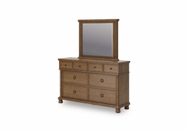 Rowlenstown Brown King 5-Piece Set - Image 7