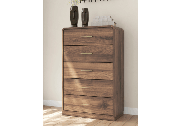 Fortlorn Walnut Brown King 5-Piece Set - Image 5