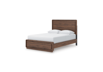 Fortlorn Walnut Brown Queen Bed