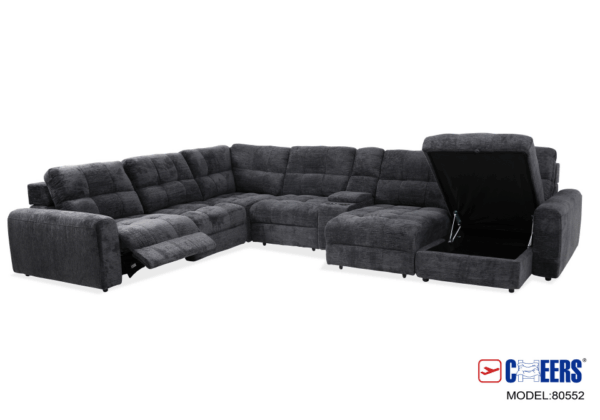 Savannah 7 Piece Power Reclining Sectional - Image 2