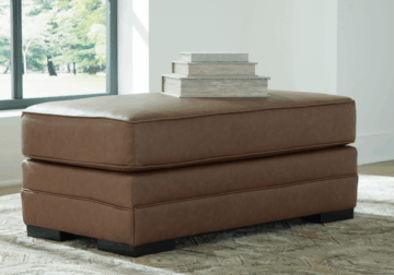 Alternative view of VillaCort Caramel Ottoman