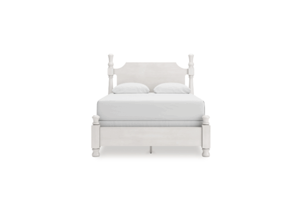 Rowlenstown White Queen Poster Bed - Image 2