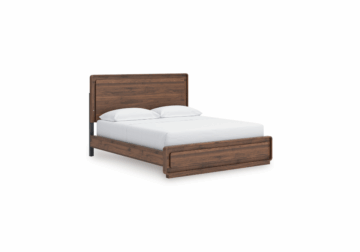 Fortlorn Walnut Brown King Bed