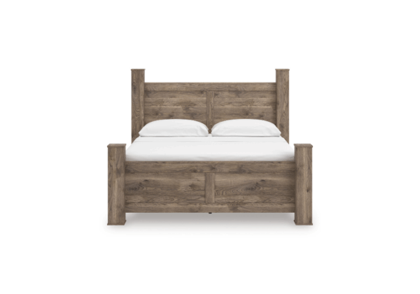 Rusticott Brown King Poster Bed - Image 2