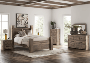 Rusticott Brown King 5-Piece Set