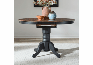 Carolina Crossing Black Gathering Table