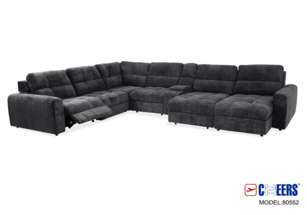 Savannah 7 Piece Power Reclining Sectional - Image 3