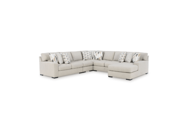 Laurelgrove Pebble 5-Piece RAF Sectional