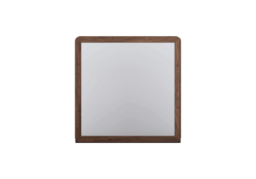 Fortlorn Walnut Brown Mirror