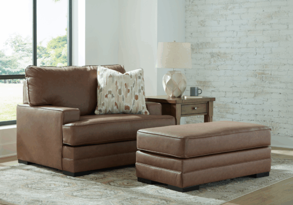 VillaCort Caramel Chair and a Half - Image 3