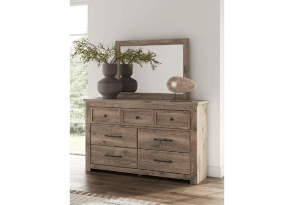 Rusticott Brown King 5-Piece Set - Image 3