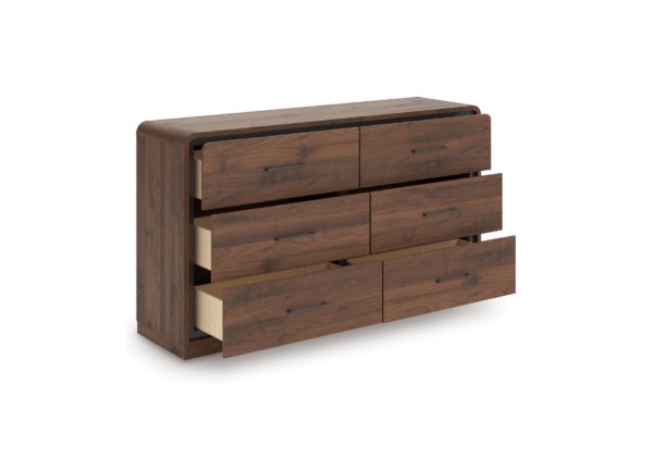 Fortlorn Walnut Brown Dresser - Image 4