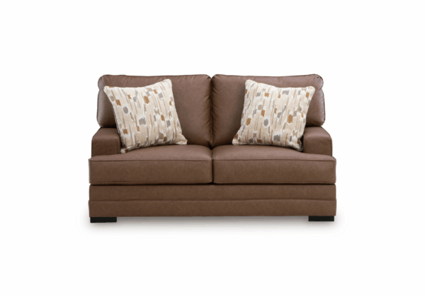 VillaCort Caramel Loveseat - Image 2