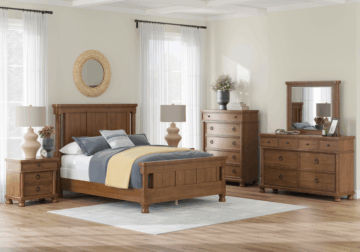 Rowlenstown Brown King 5-Piece Set