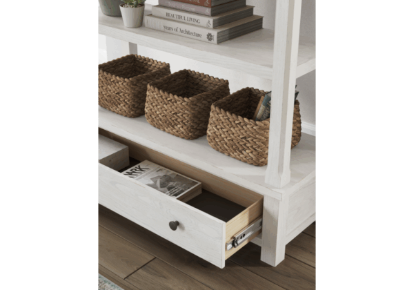 Robbinsdale Antique White Bookcase - Image 2