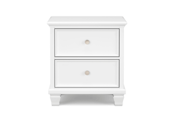 Fortman White Nightstand - Image 2