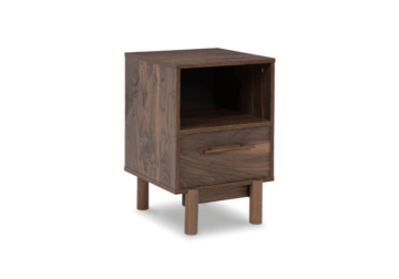 Calverson Mocha One-Drawer Nightstand