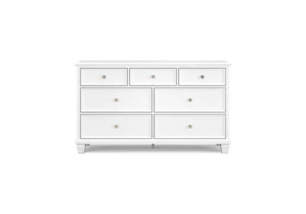 Fortman White Dresser - Image 2